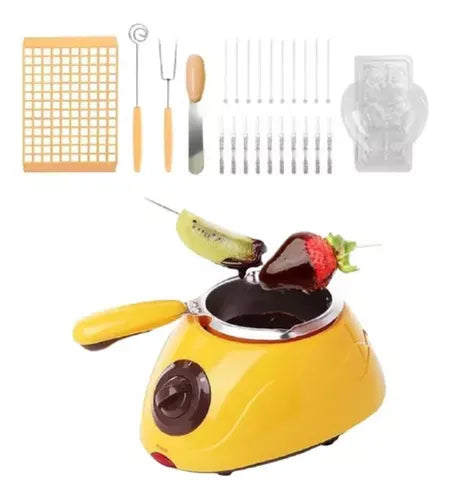 Chocolatiere (maquina para derretir chocolate, incluye moldes)