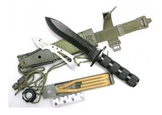 CUCHILLO JUNGLE KING SUPERVIVENCIA TACTICO / PUNTOUTLET