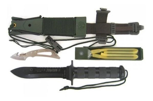 CUCHILLO JUNGLE KING SUPERVIVENCIA TACTICO / PUNTOUTLET