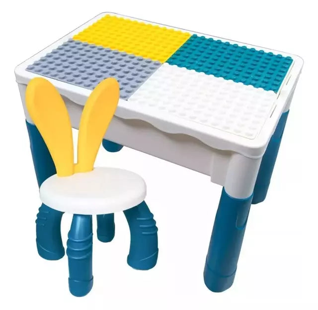 Mesa Lego Para Niños Con Silla Mas Bloques Lego