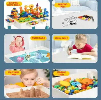 Mesa Lego Para Niños Con Silla Mas Bloques Lego