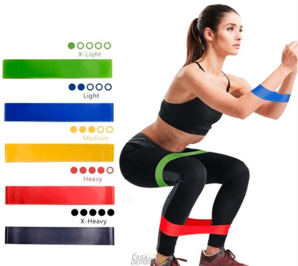 Set de 5 bandas elasticas