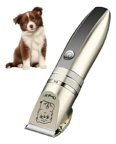 Maquina Cortadora De Pelo Para Perros Gatos Recargable / P.o Dorada