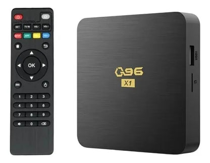 Tv Box Q96 4k Android Tv Box Android 4k Ultra Hd Wifi Con Magic Tv Streaming Multimedia Control Remoto Incluido Compatible Netflix Youtube Iptv Películas Series Deporte Rápido Fluido Estable