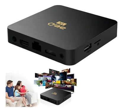 Tv Box Q96 4k Android Tv Box Android 4k Ultra Hd Wifi Con Magic Tv Streaming Multimedia Control Remoto Incluido Compatible Netflix Youtube Iptv Películas Series Deporte Rápido Fluido Estable
